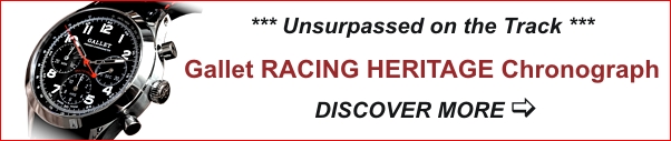 Gallet Racing Heritage Chronograph
