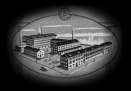 The Gallet & Co factories in La Chaux-de-Fonds, Switzerland (circa 1911)...