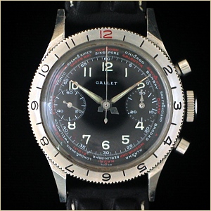 The Gallet Flight Officer Chronograph...