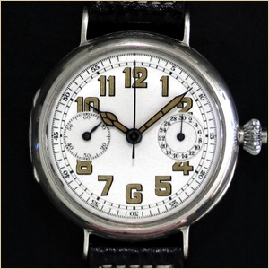 The world's first true wrist chronograph...