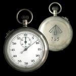 Artillery & Task Timer (1915) - 30 minute timer manufactured by Gallet for the British military during World War One. British Ministry of Defense "Broad Arrow" markings on reverse.